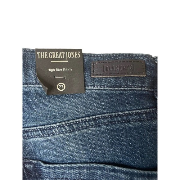 BlankNYC The Great Jones High Rise Skinny Jeans Women's Size 27 NWT Blue - Picture 7 of 10